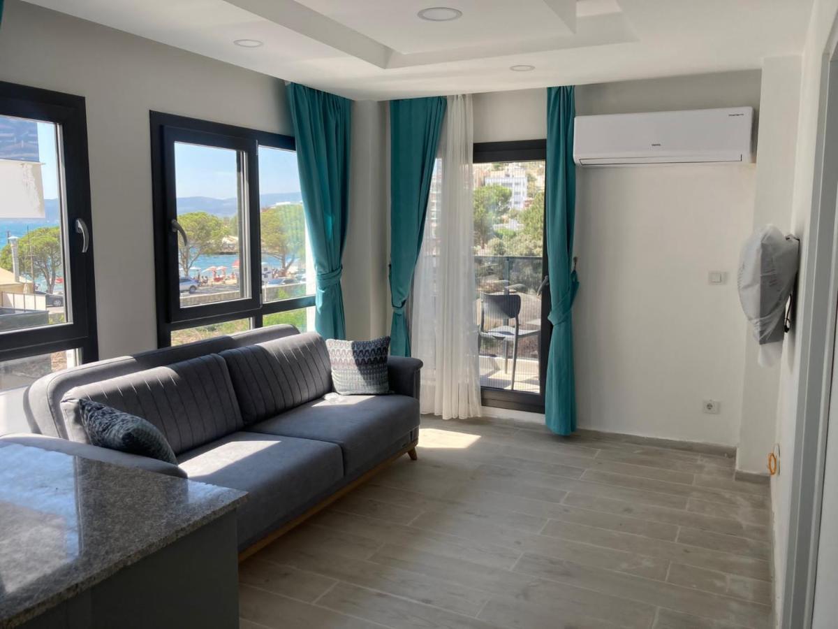 Sahil Aparts - Guelluek Aparthotel Milas ภายนอก รูปภาพ